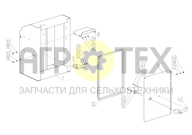 Ящик инструментальный (154.01.13.800) (№42 на схеме)